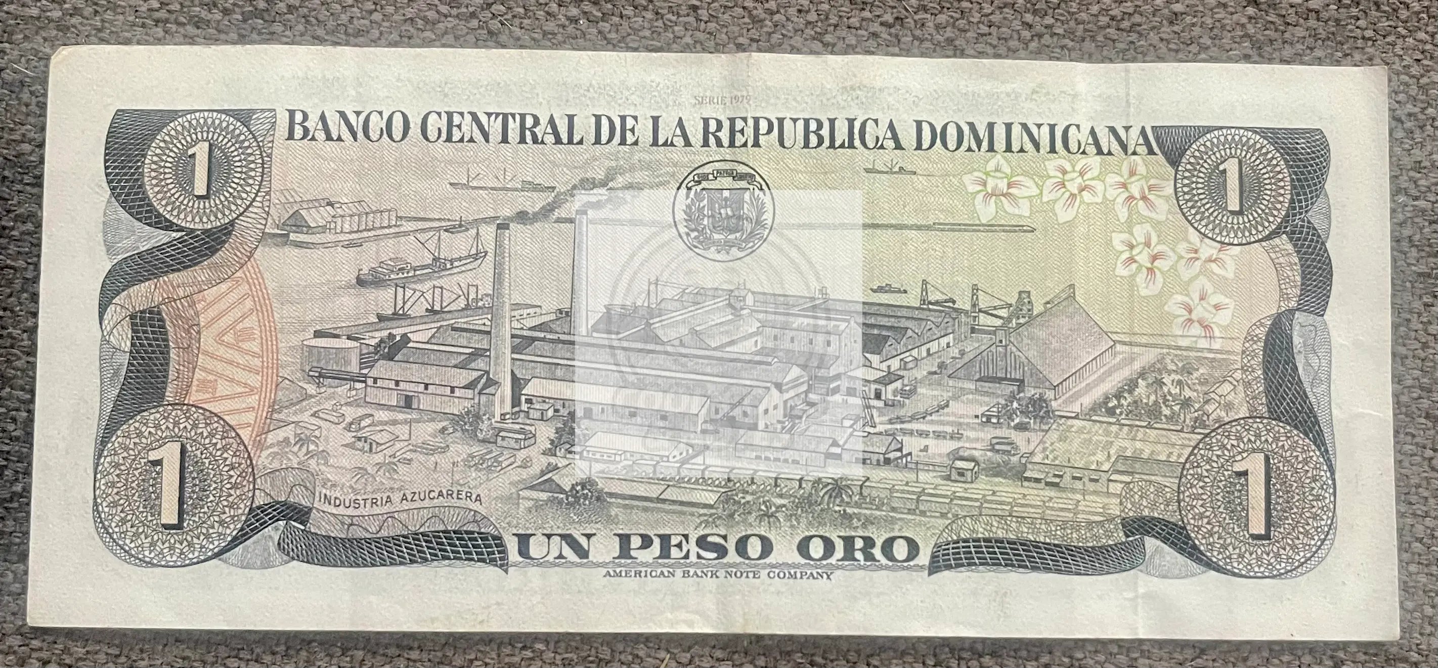 Dominican Republic 1978 1 Peso Oro P-116a.1, Used World Banknote - Cool Coins & Notes