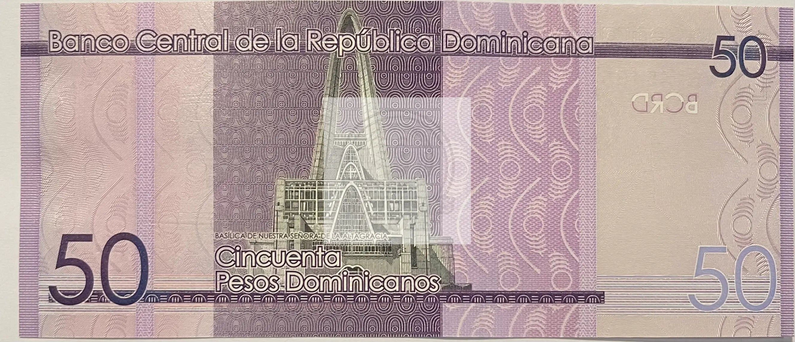 Dominican Republic 2019 50 Pesos P-189e UNC, World Banknote Currency - Cool Coins & Notes