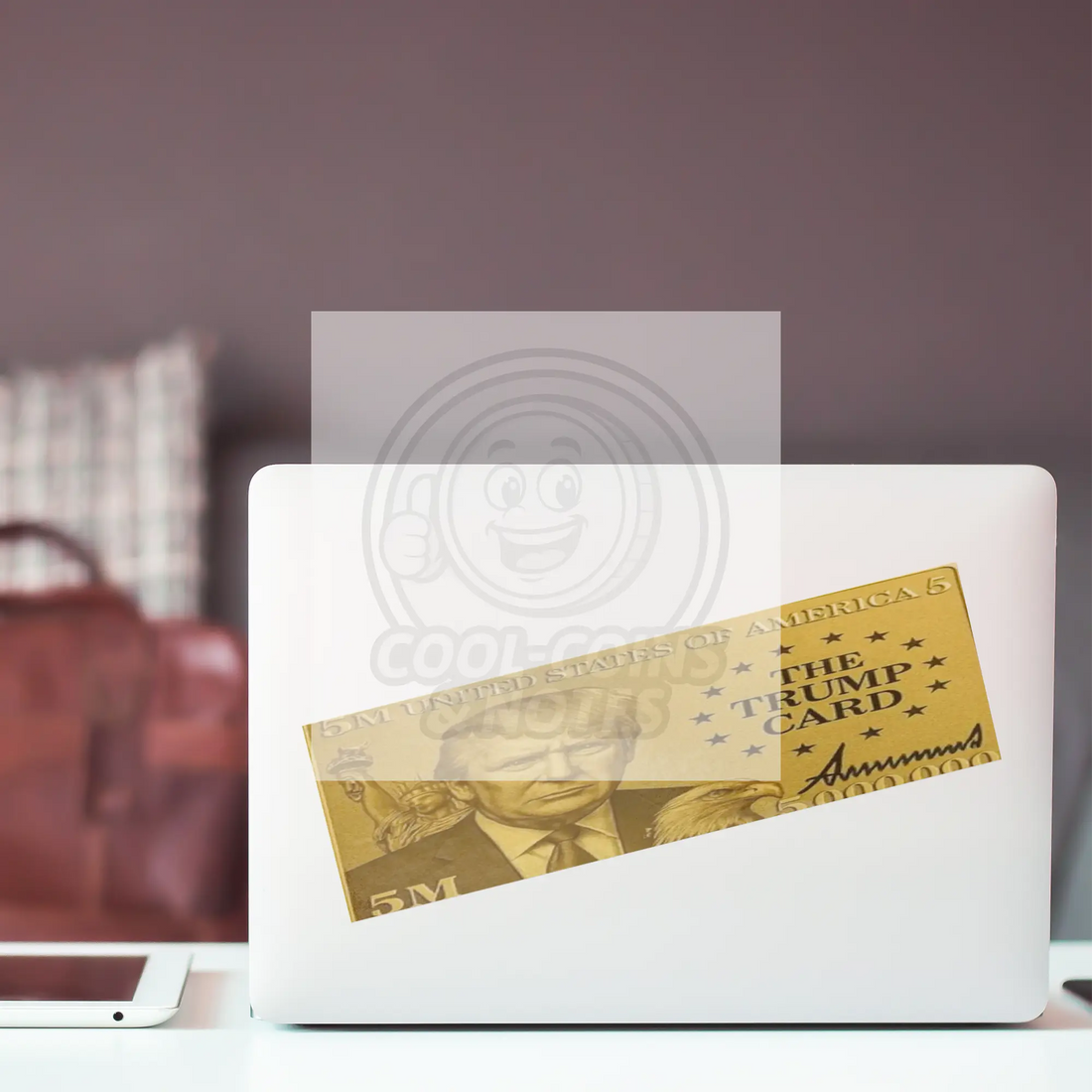 Donald_Trump_5_Million_Dollar_Visa_Gold_ClearBumperSticker_Laptop_Mockup.png