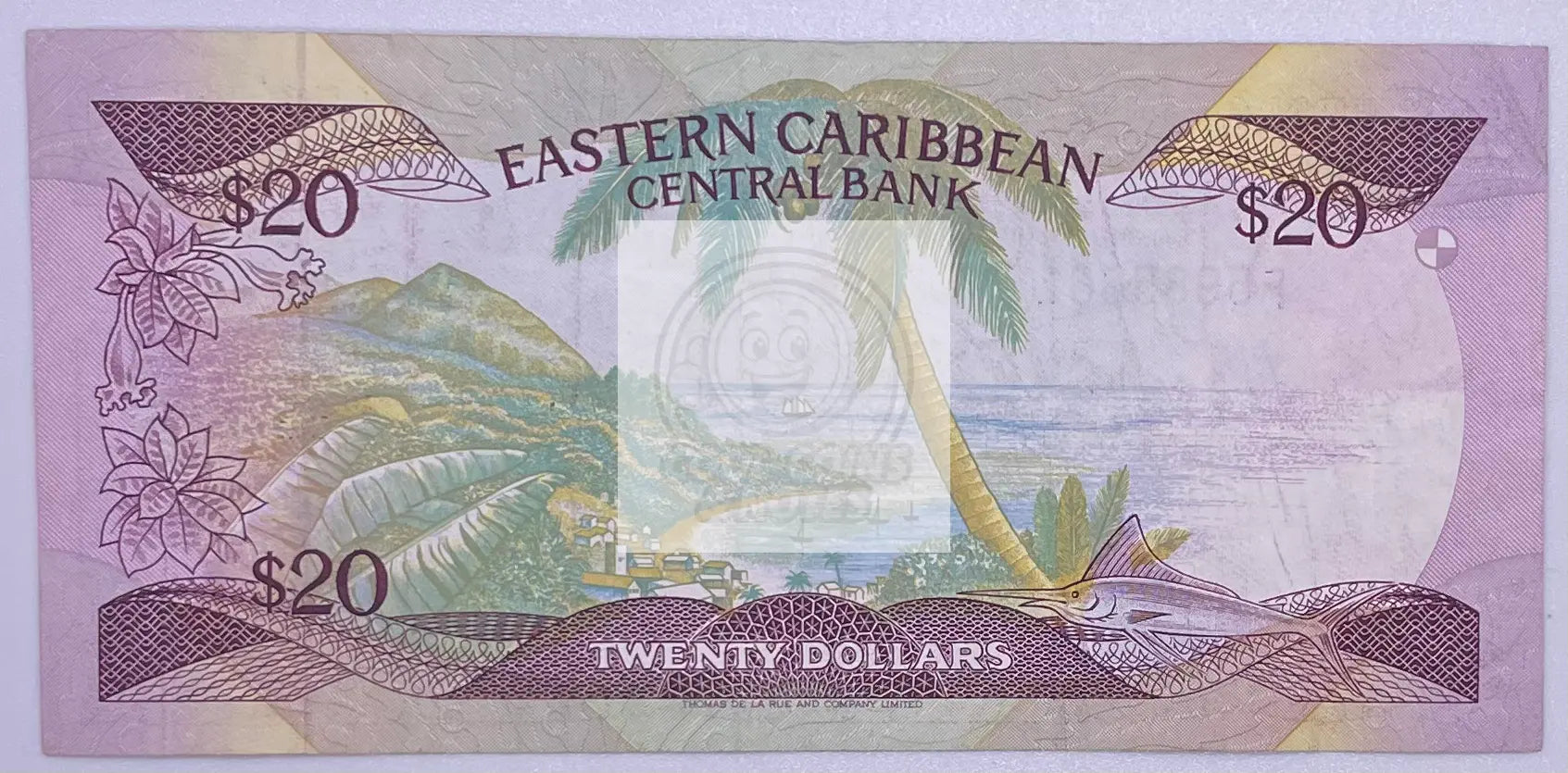 Eastern Caribbean States 20 Dollars Banknote 1988-93 Pic#24L - Cool Coins & Notes
