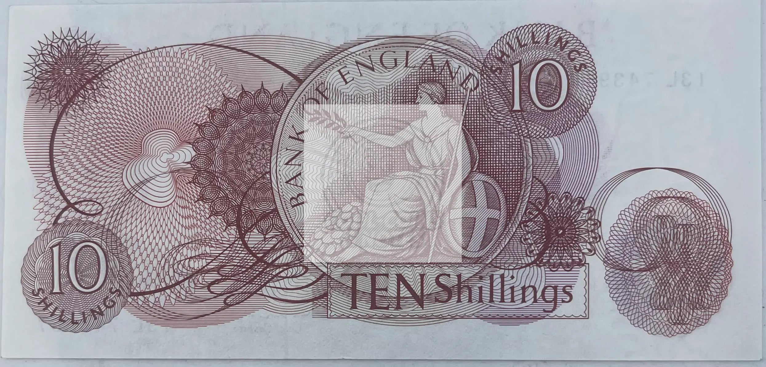 England 1963-1966 10 Shillings P-373b.2 UNC, World Banknote Currency - Cool Coins & Notes