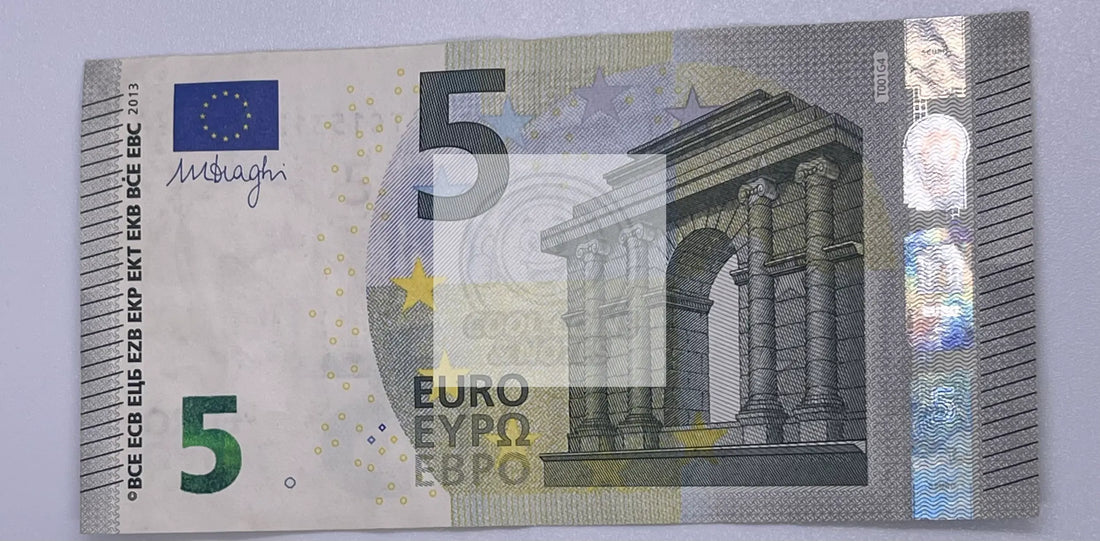 European Union 5 Euro, 2013, P-20s, Used Banknote - Cool Coins & Notes