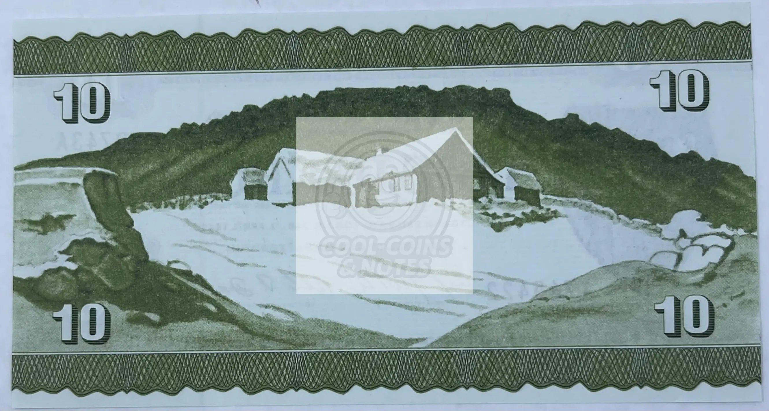 FAEROE ISLANDS FOROYAR 10 Kronur L 1949 (1974) UNC P16a - Cool Coins & Notes