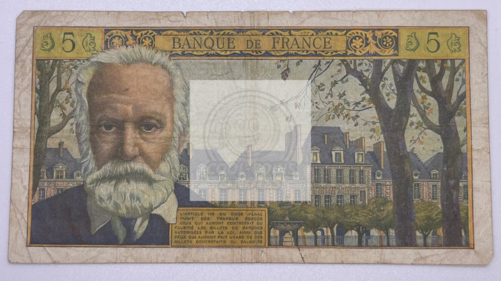 FRANCE 5 New Francs 1960, P-141a, Used World Banknote - Cool Coins & Notes