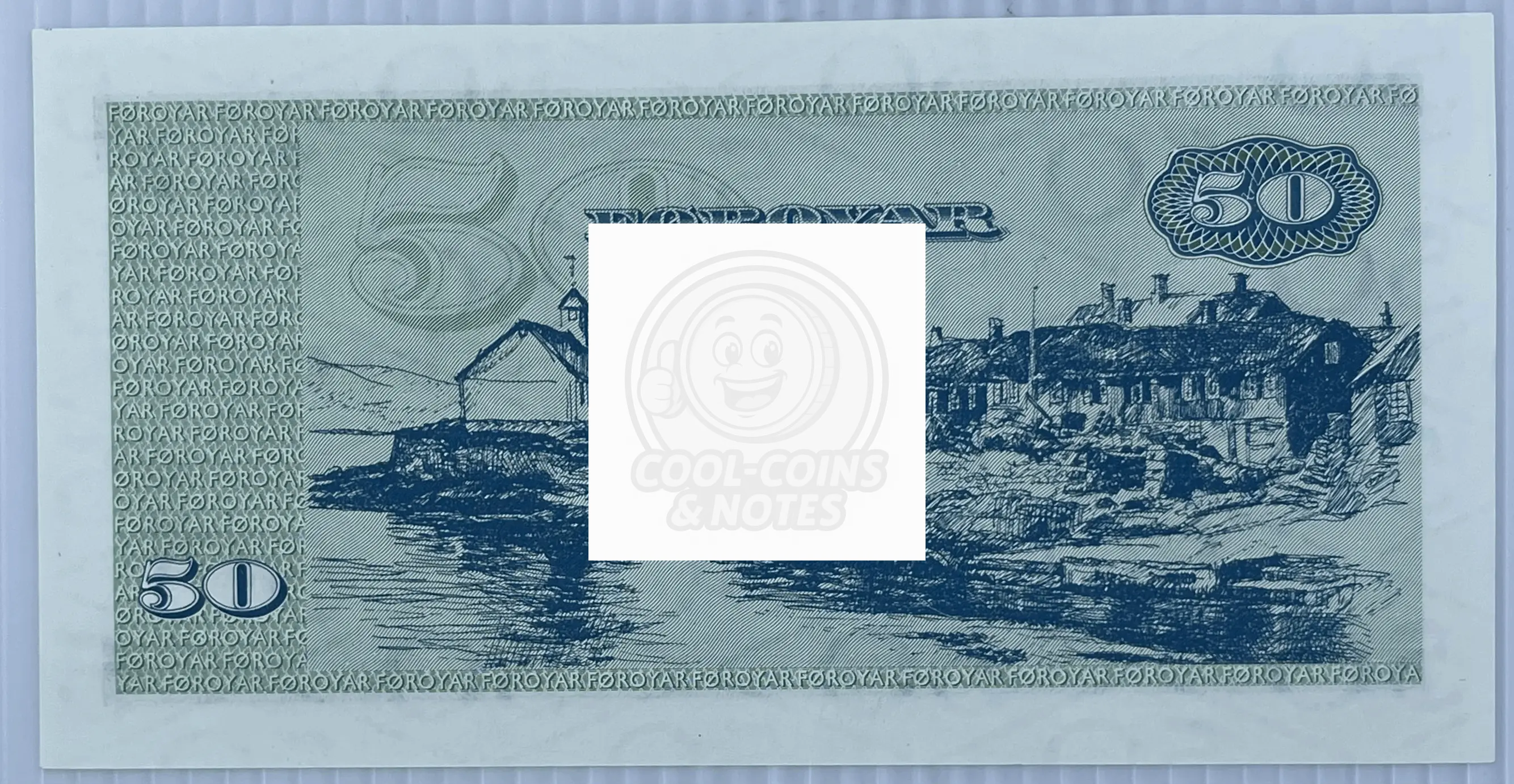 Faroe Islands 1949 (1987) 50 Kronur P-20 UNC World Banknote Currency