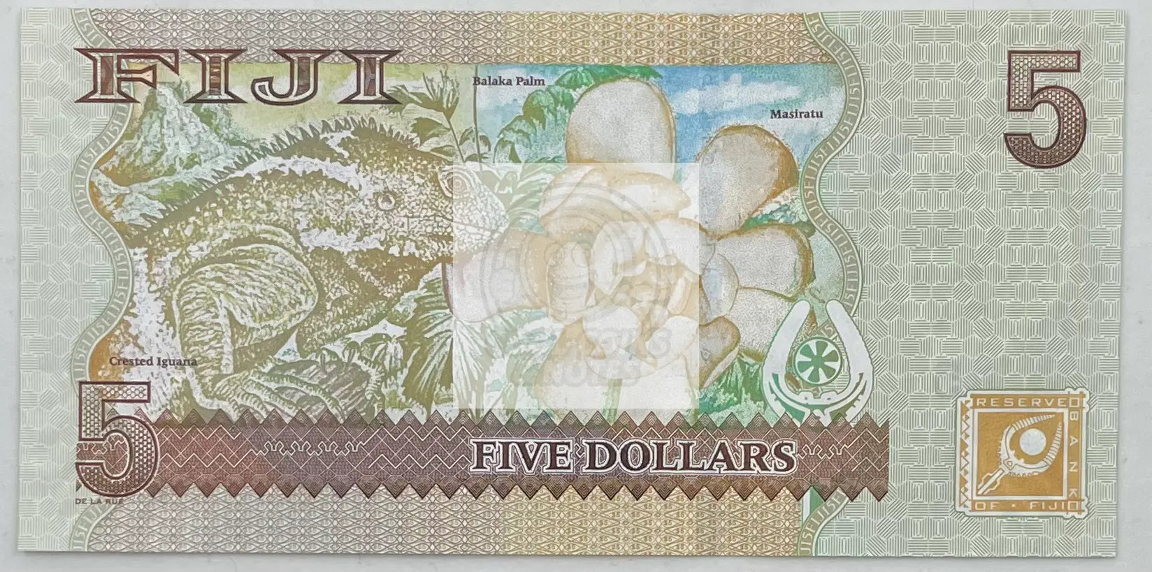 Fiji 5 Dollars Banknote, 2007 ND, P-110a, UNC - Cool Coins & Notes