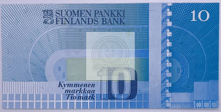 Finland 10 Markkaa 1986 P-113 Pre-Euro Banknote - Cool Coins & Notes