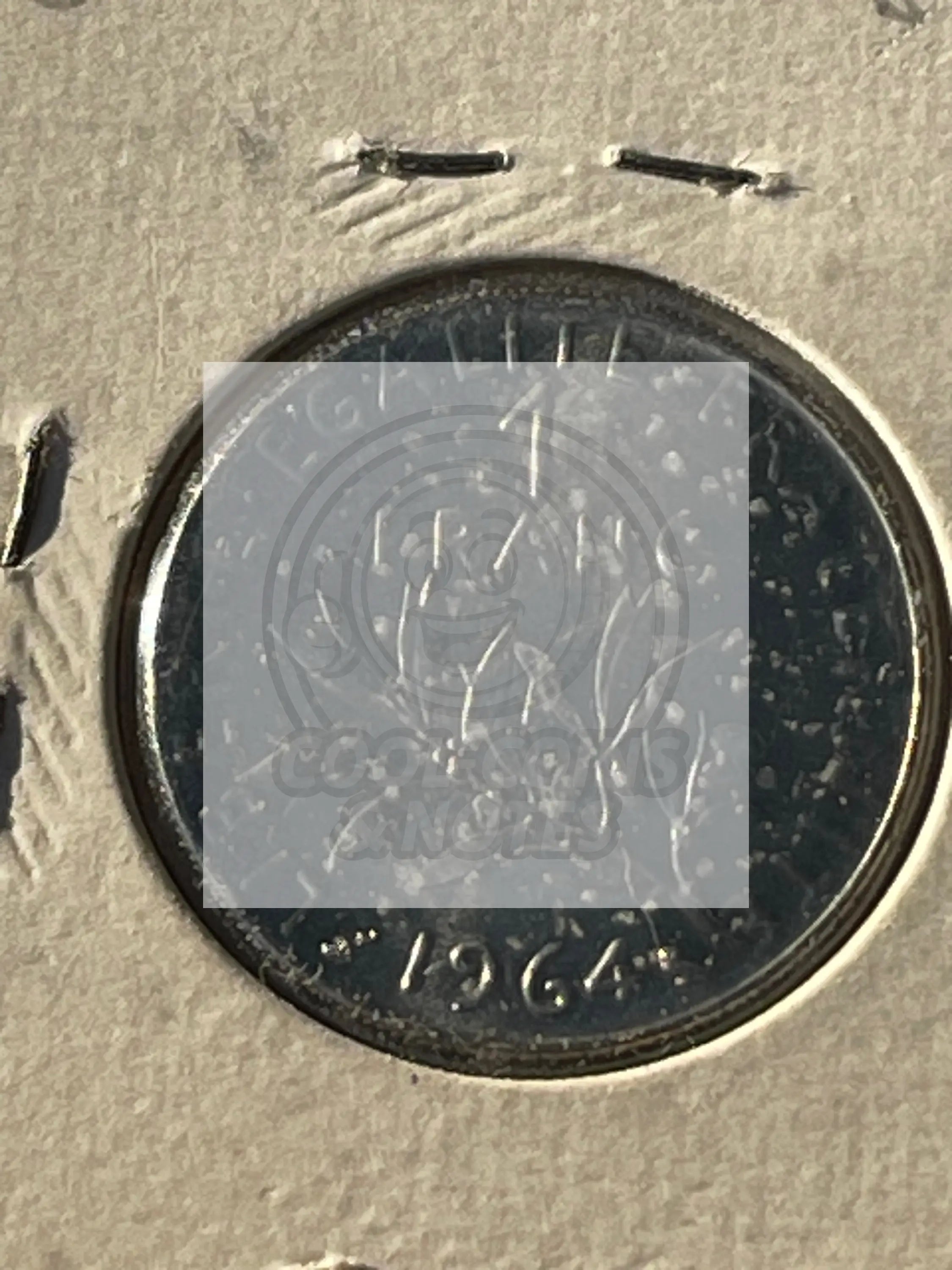 France 1 Franc 1961 Coin French Fifth Republic Oscar Roty Nickel 24mm KM# 925.1 - Cool Coins & Notes