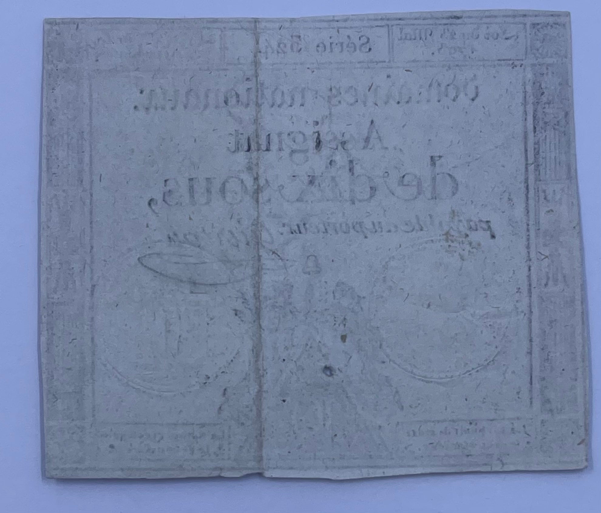 France 1792 10 Soles P-64A Used World Banknote Cool Coins & Notes 