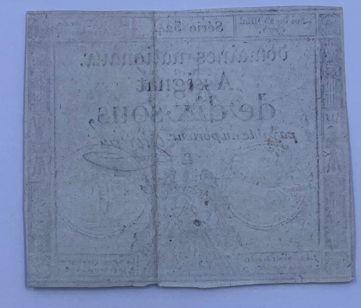 France 1792 10 Soles P-64A Used World Banknote Cool Coins & Notes 