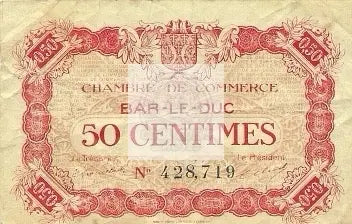 France - 1915, 50 Centimes Banknote - Cool Coins & Notes