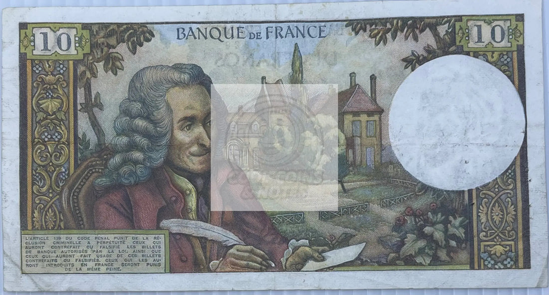 France 1973 10 Francs P-147d Used World Banknotes Currency - Cool Coins & Notes