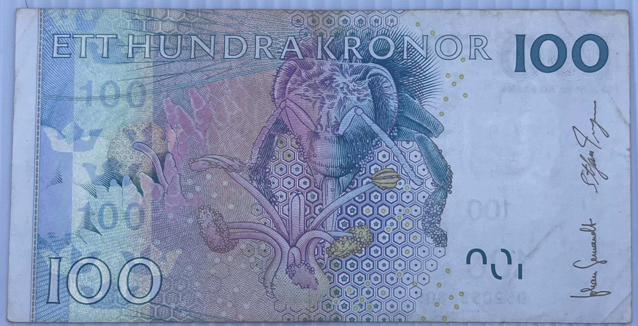 Sweden 2009 100 Kroner P-65 Used World Banknote