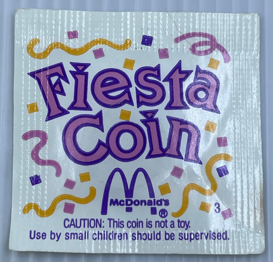McDonald’s CHICKEN McNUGGET FIESTA Coin 1988 UNC New In Original Packaging