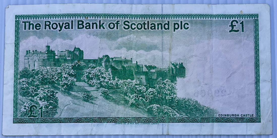 Scotland 1986 1 Pound P-341 Used World Banknote