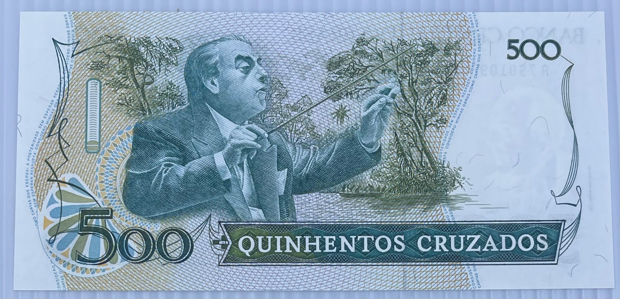 Brazil 1986 500 Cruzados P-212 UNC, Banknote
