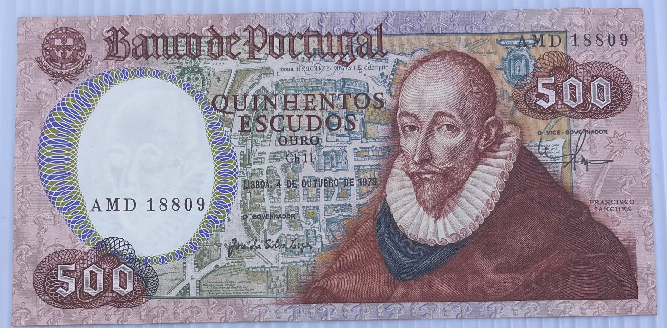 Portugal 1979 500 Escudos P-177 Used World Banknote Currency