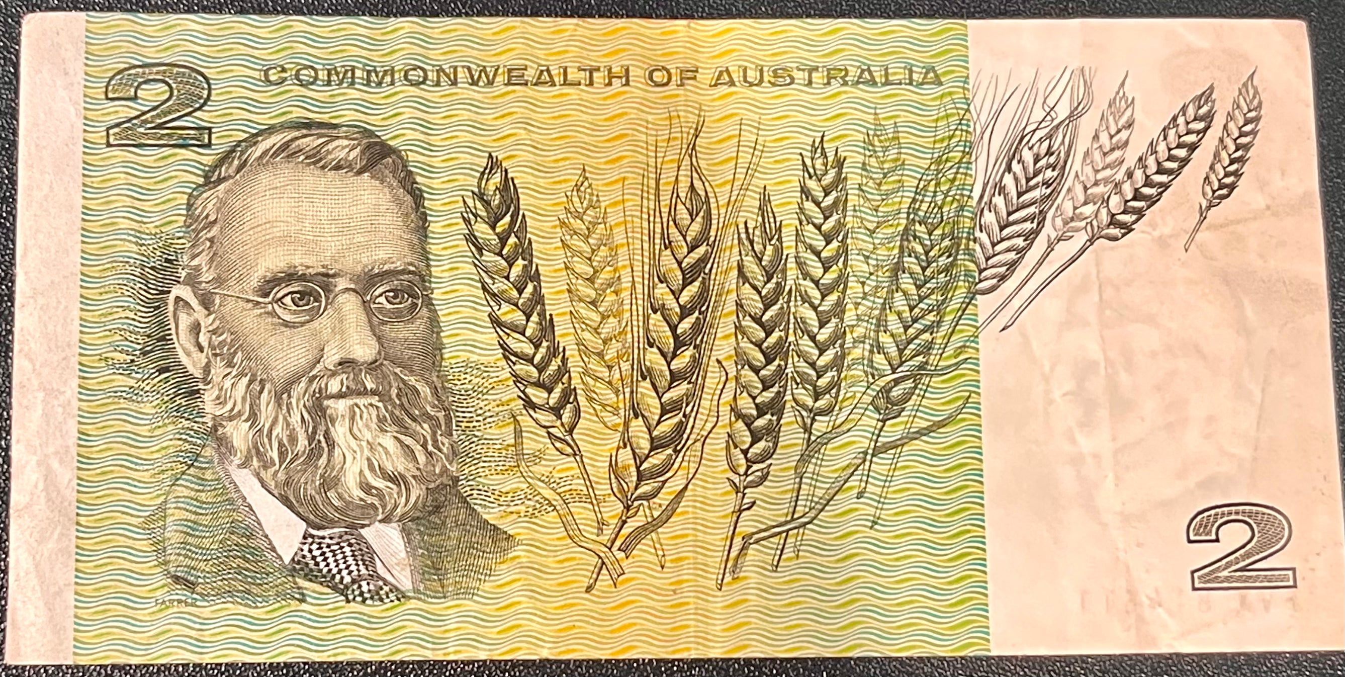 Australia 1967 2 Dollars P-38 Used World Banknote