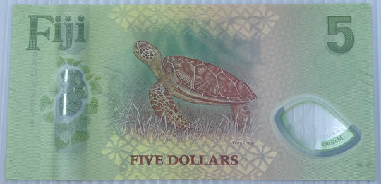 Fiji 2026 5 Dollars P-125 UNC World Banknote