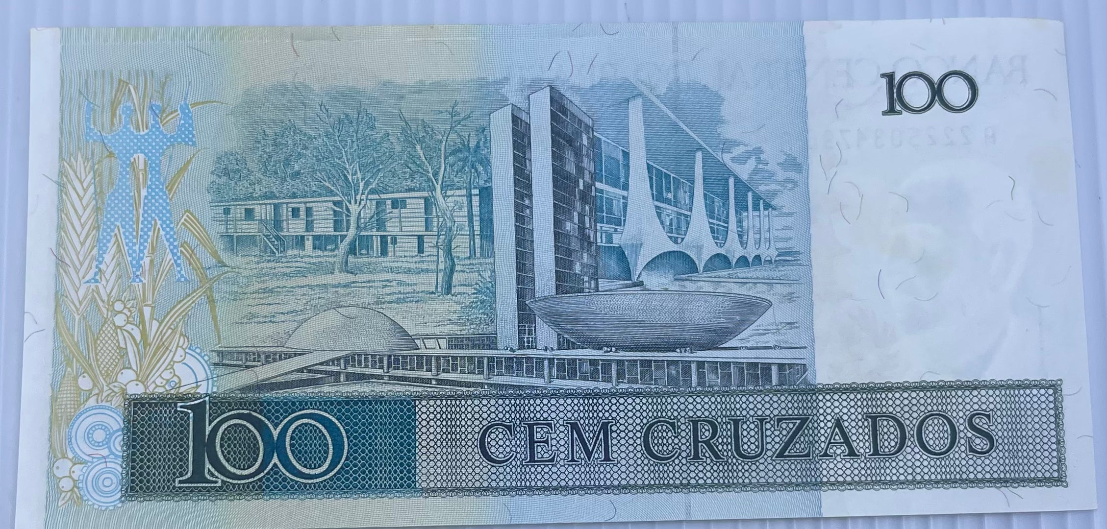 Brazil 1987 100 Cruzados P-211 UNC Banknote World Paper Money