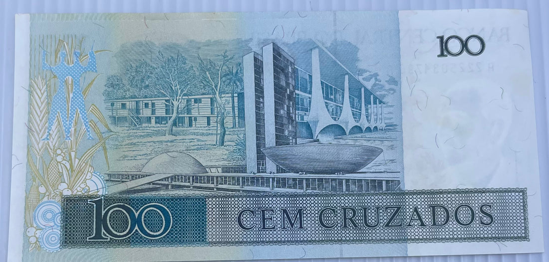 Brazil 1987 100 Cruzados P-211 UNC Banknote World Paper Money