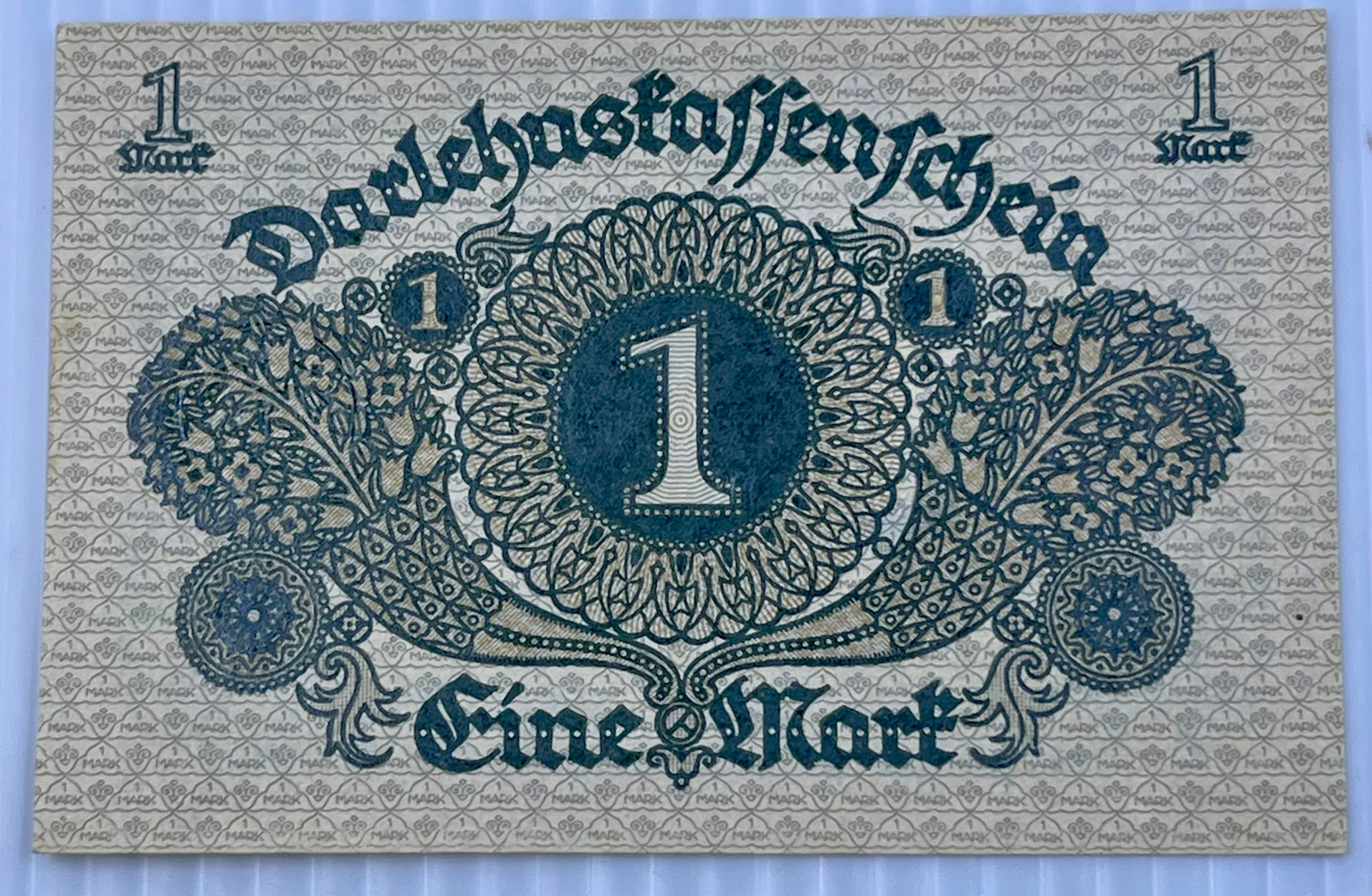 Germany 1920 1 Mark P-58 Used World Banknote Currency From Lot