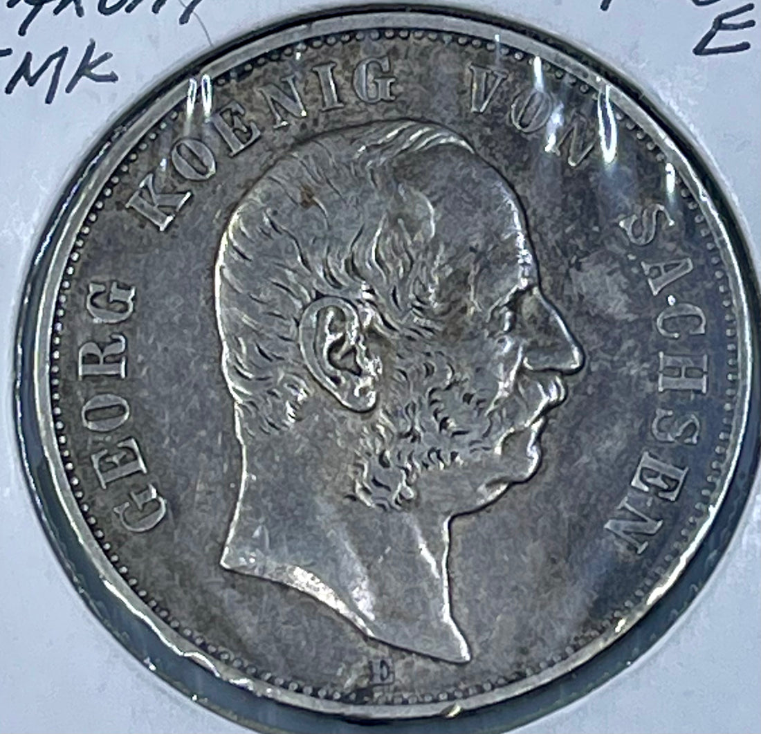 Germany 1903 E 5 Mark KM1258 Silver Coin - Cool Coins & Notes