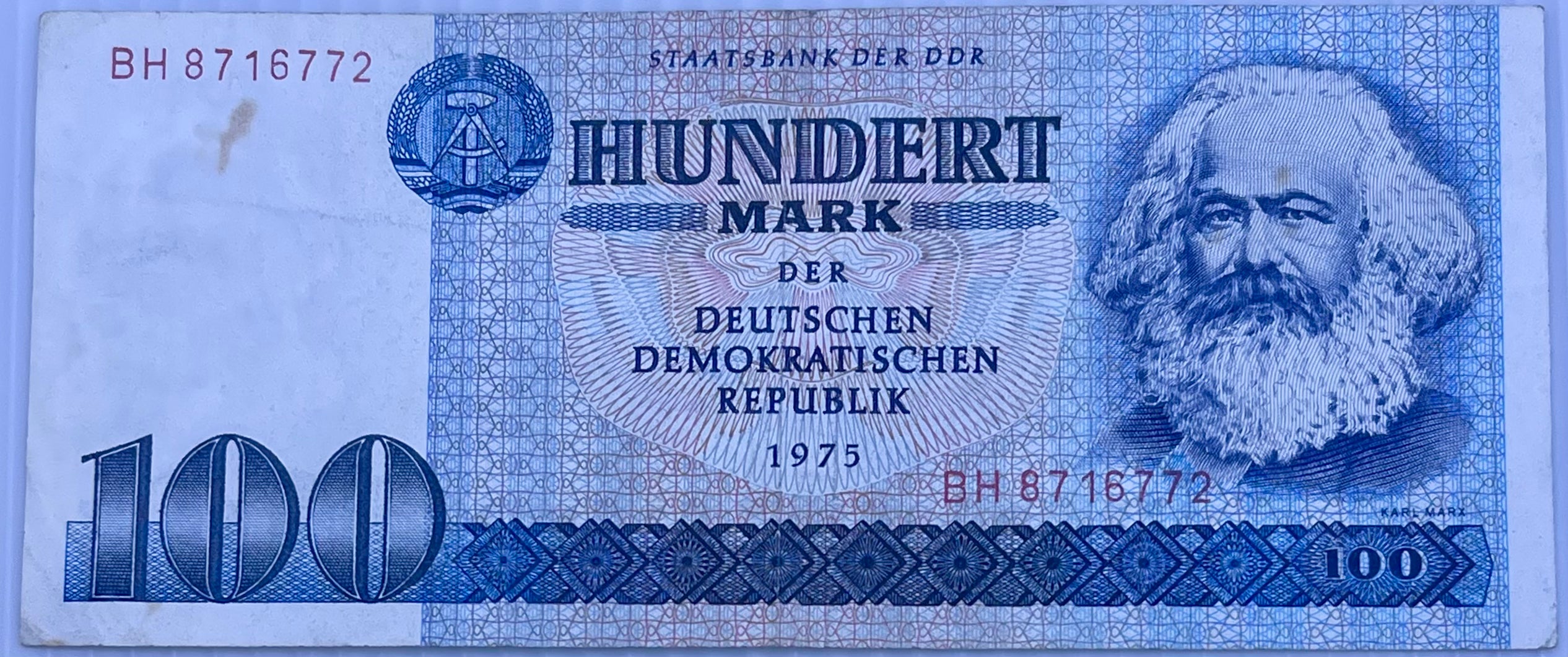 Germany 1975 100 Mark P-31 Used World Banknote Currency