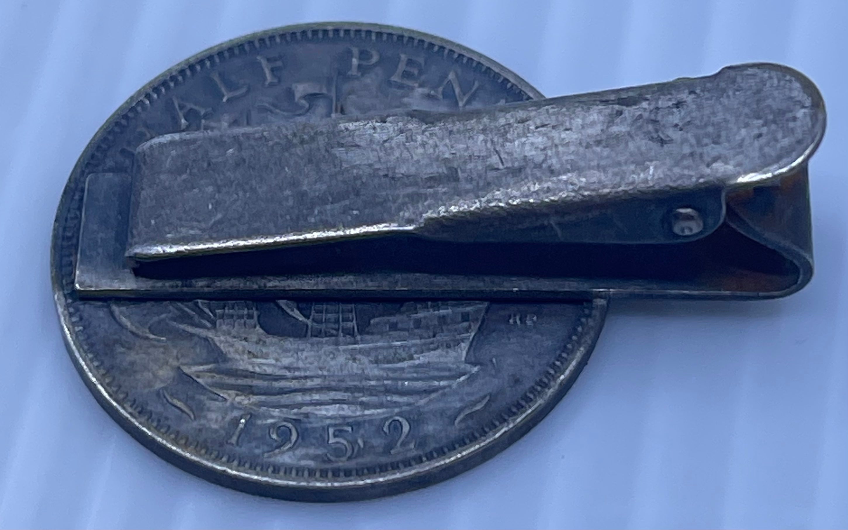 Canada 1952 Half Penny Tie Clip