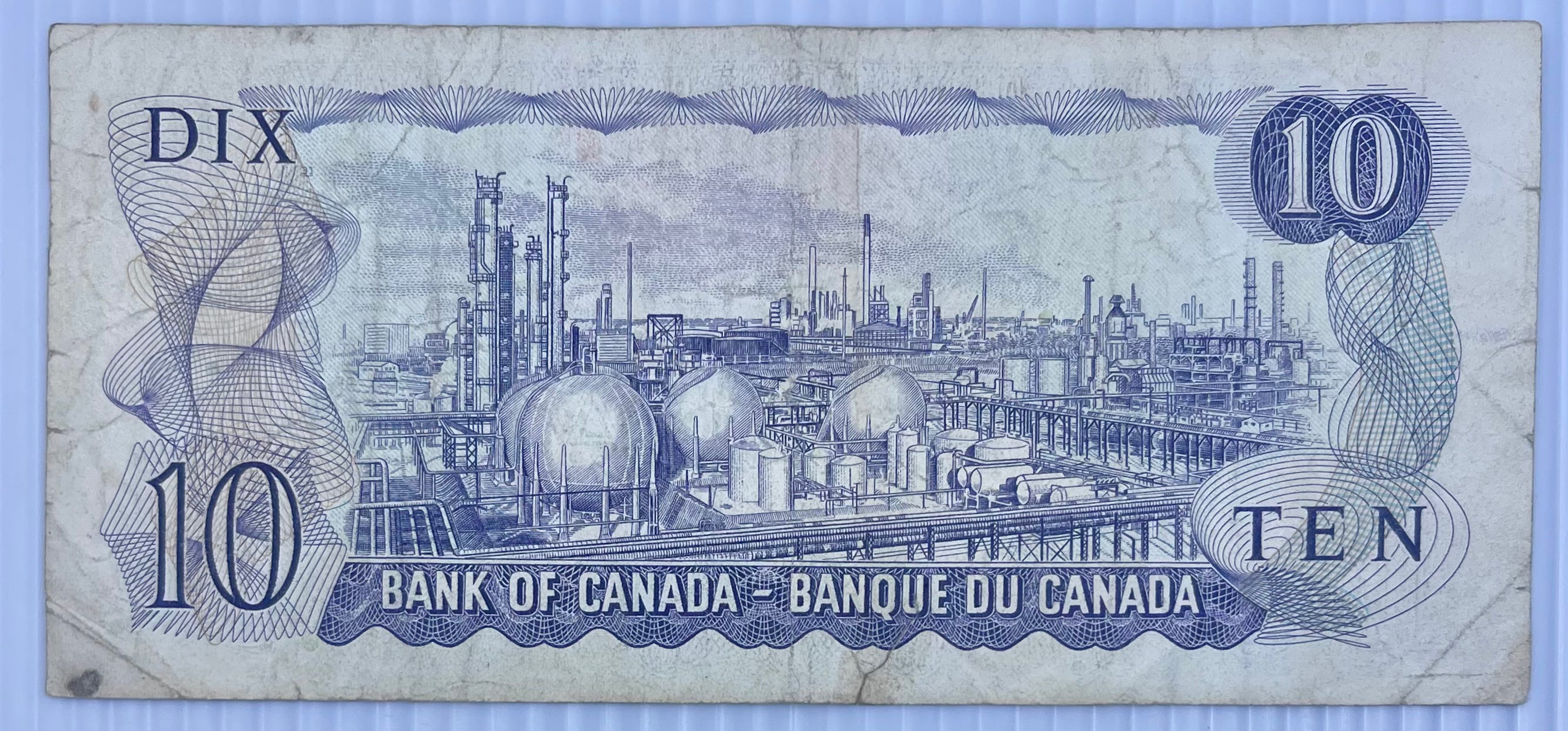 Canada, 10 Dollars, 1971, P-88(d), Used Banknote