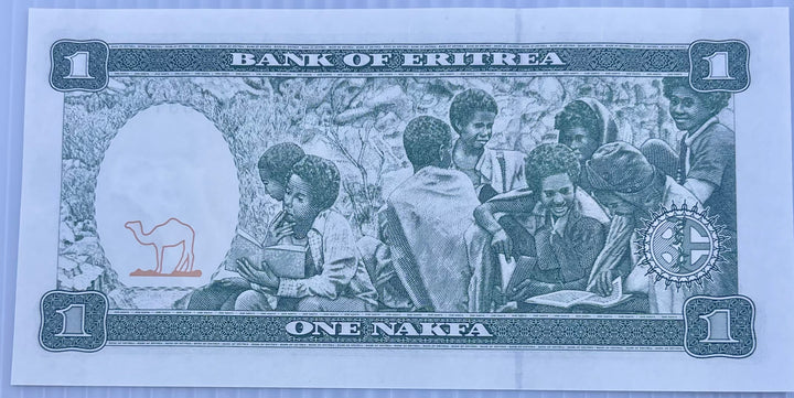 Eritrea 1997 1 Nakfa P-1 UNC World Banknote