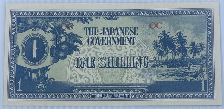 Oceania 1942 1 Shilling P-2A UNC World Banknote