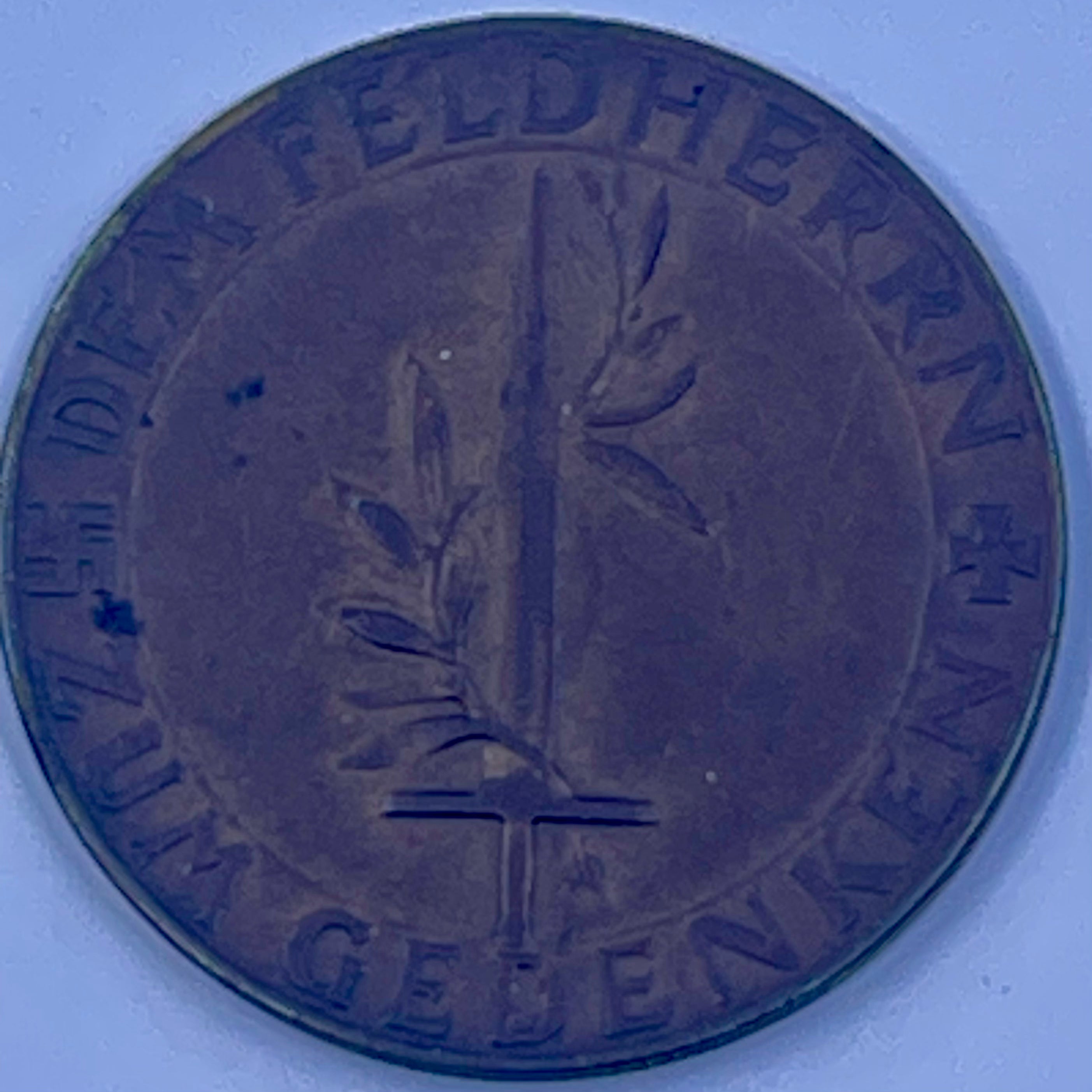 GERMANY (1865-1937) Medal in honor of General Eric Luden Dorf - Opus: Bleeker - Cool Coins & Notes