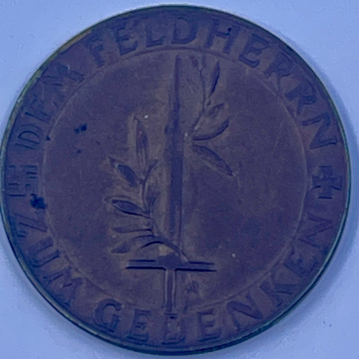 GERMANY (1865-1937) Medal in honor of General Eric Luden Dorf - Opus: Bleeker - Cool Coins & Notes