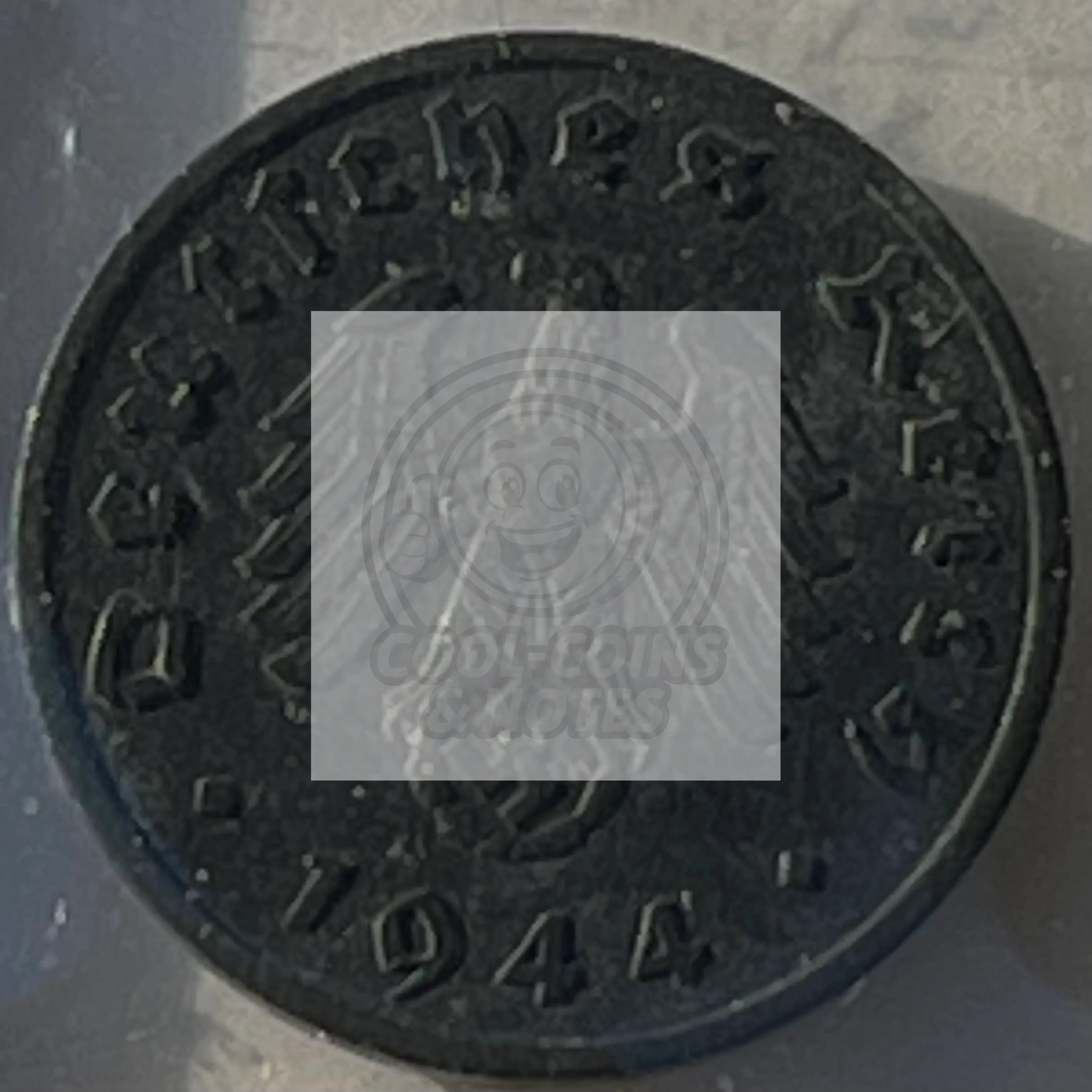 German 1944 A1 Reichspfennig Coin - Cool Coins & Notes