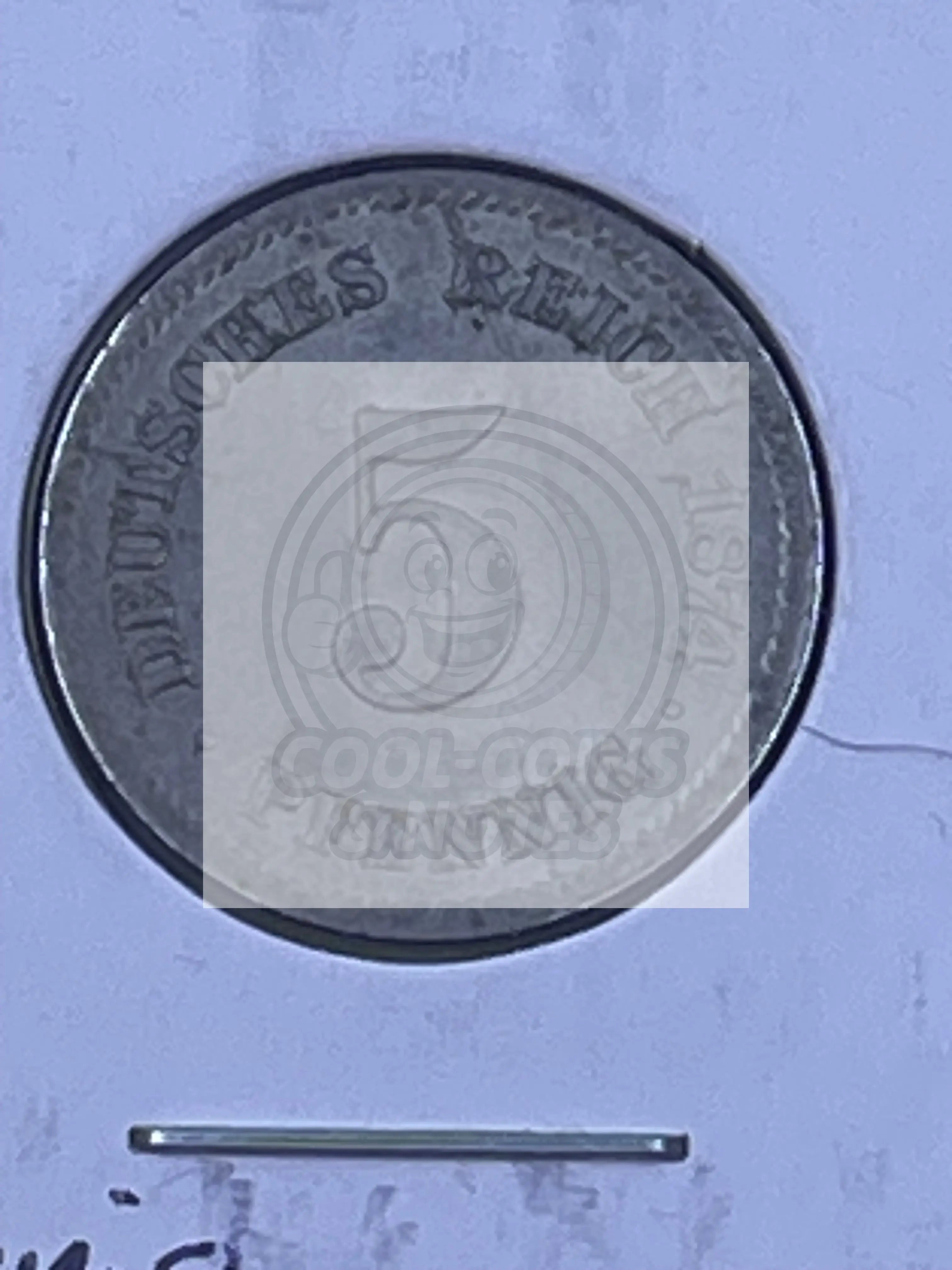 Germany 1874 5 Pfennig KM3 Coin - Cool Coins & Notes