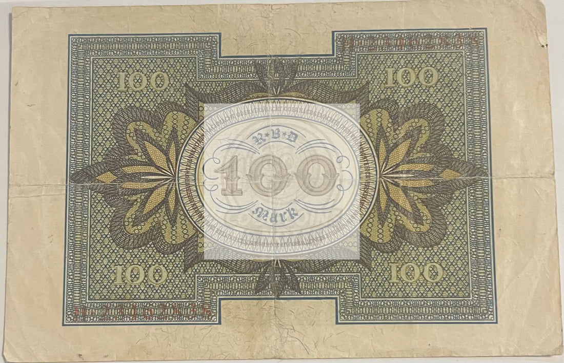 Germany 1920 100 Mark P69b Used World Banknote Currency - Cool Coins & Notes