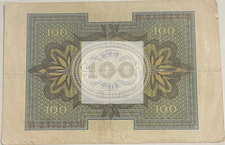 Germany 1920 100 Mark P69b Used World Banknote Currency - Cool Coins & Notes