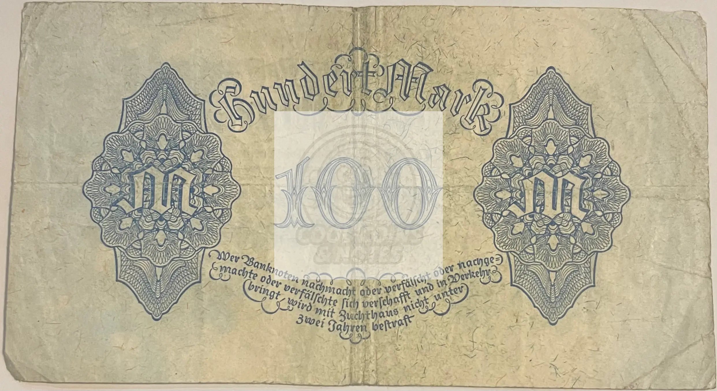 Germany 1922 100 Mark P-75a Used World Banknote Currency - Cool Coins & Notes