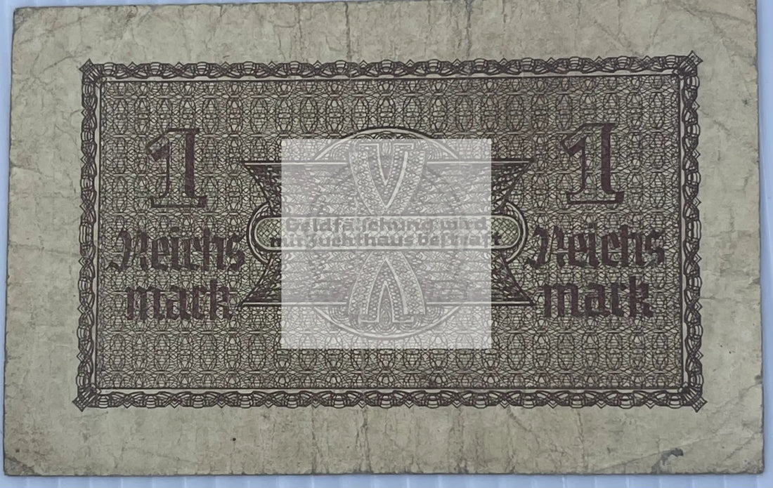 Germany 1939-34 1 Reichsmark P-R136b Occupied Territories World Banknote Currenc - Cool Coins & Notes