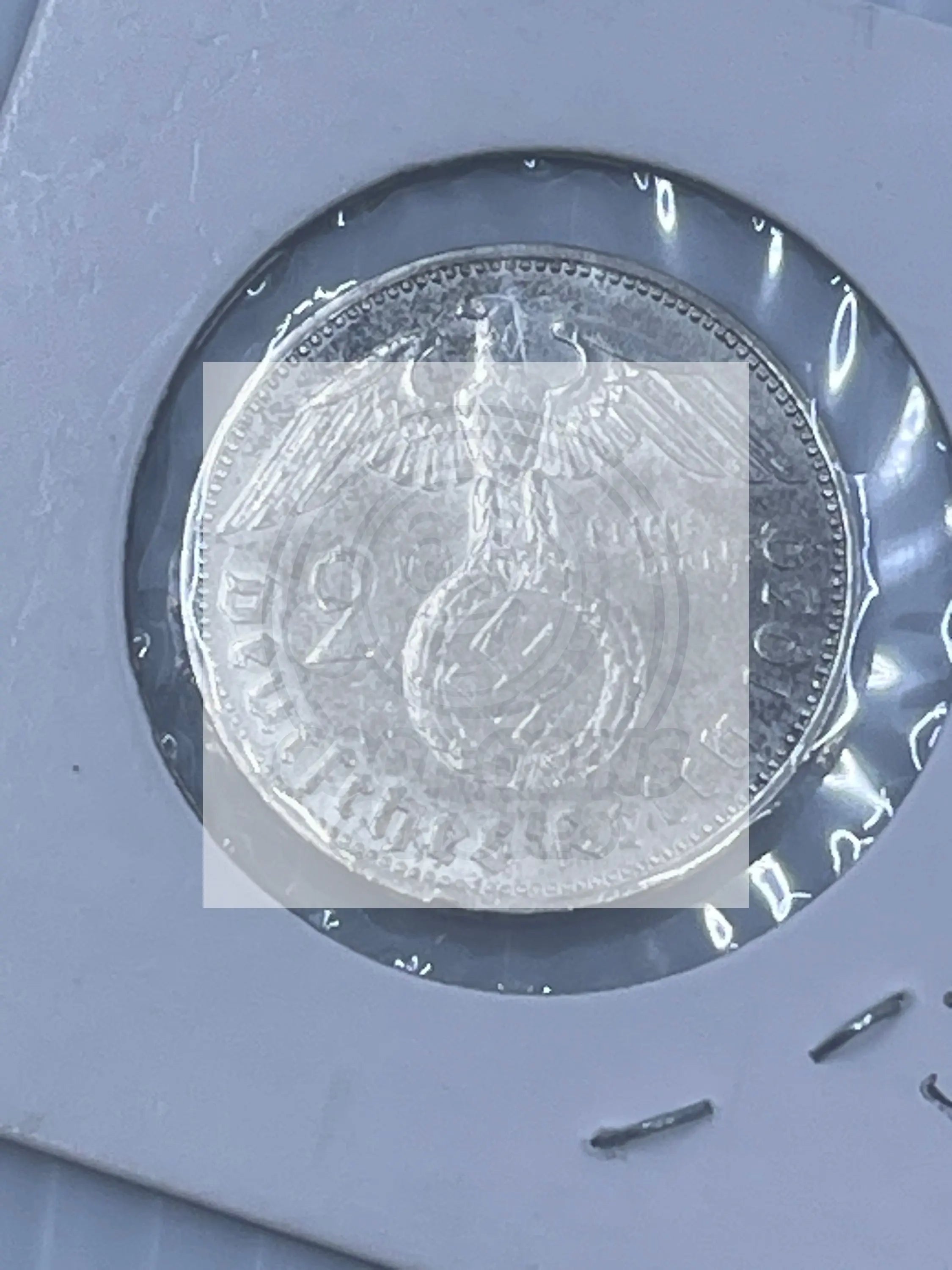 Germany 1939 J 2 Mark KM 93 UNC WW2 Silver Coin Third Reich Reichsmark - Cool Coins & Notes