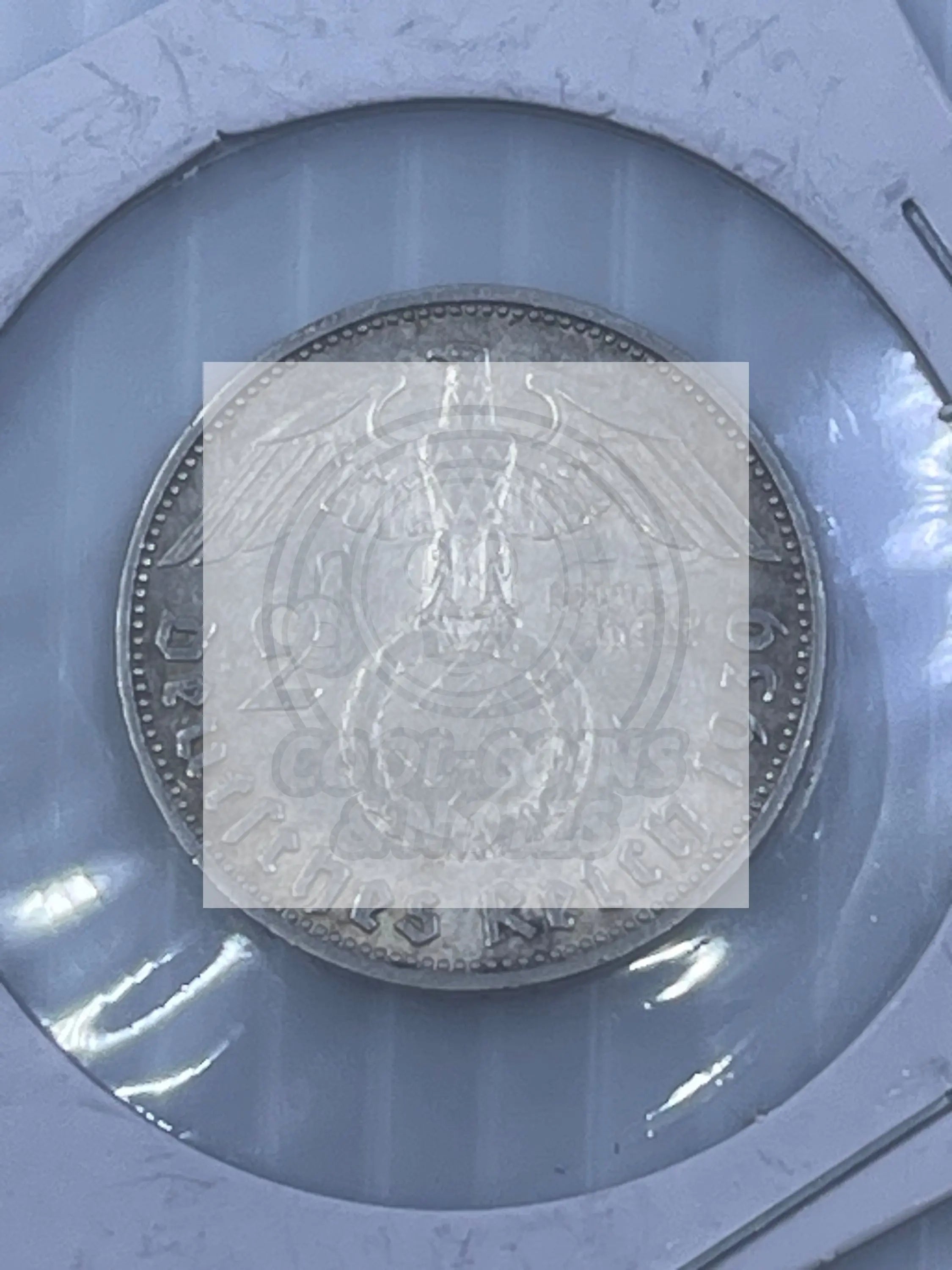 Germany 1939 J 2 Mark KM 93 WW2 Silver Coin Third Reich Reichsmark - Cool Coins & Notes