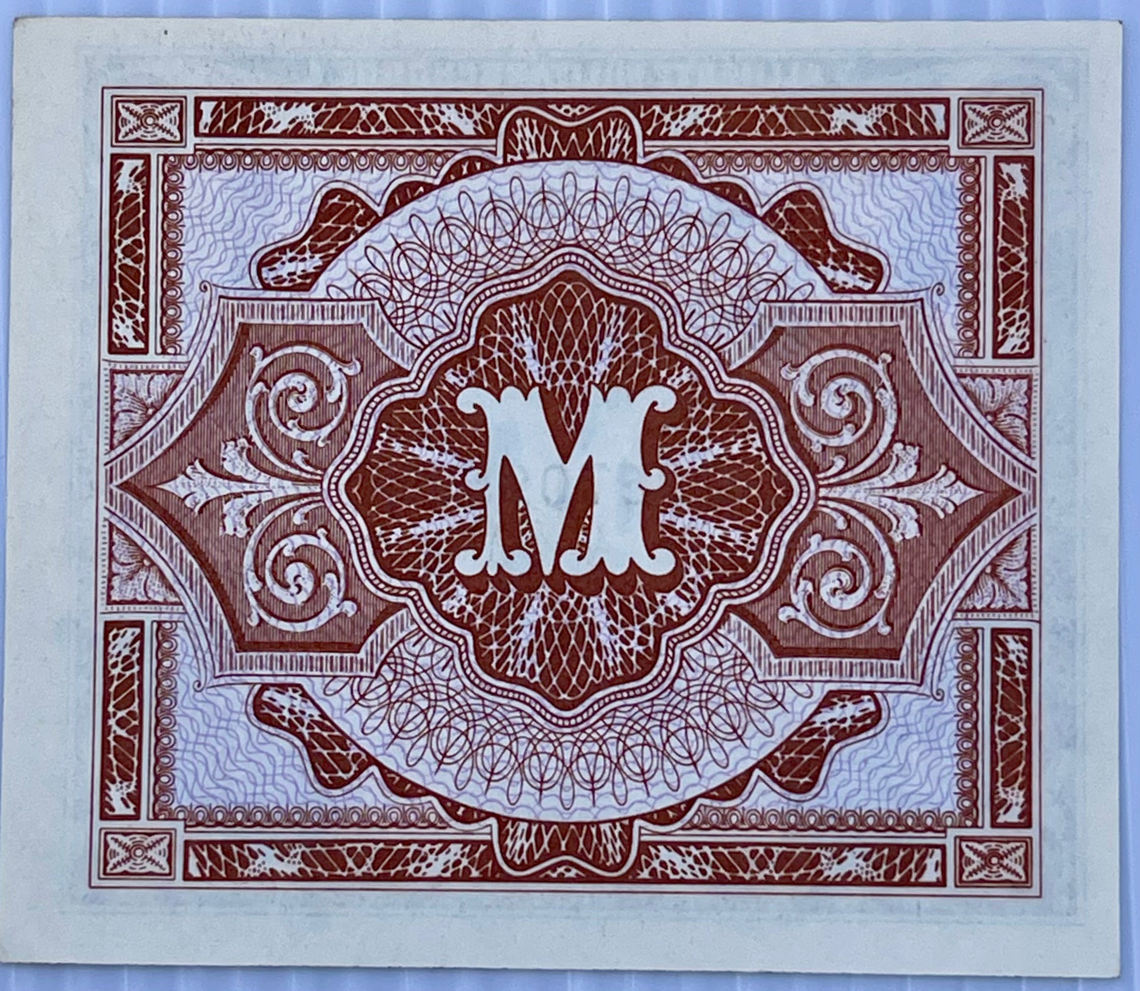 Germany 1944 1 Mark P-192 UNC MPC WW2, World Banknote Currency - Cool Coins & Notes