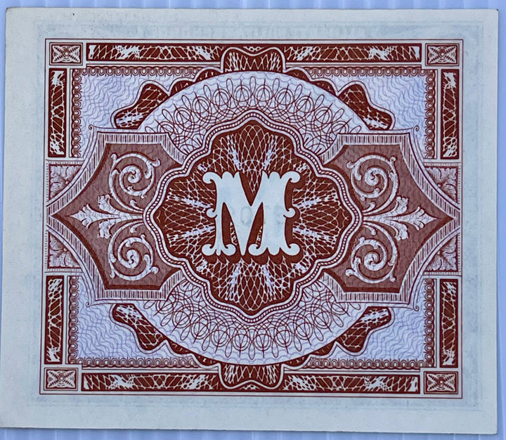 Germany 1944 1 Mark P-192 UNC MPC WW2, World Banknote Currency - Cool Coins & Notes