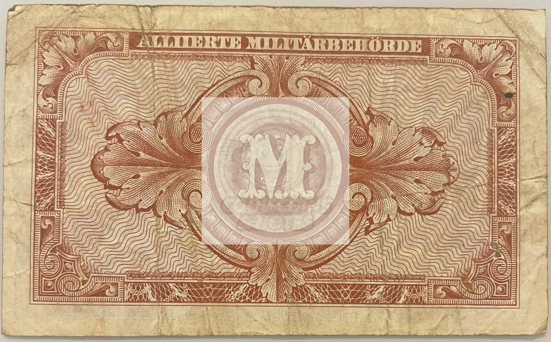 Germany 1944 10 Mark - P-194c Military Payment Certificate (MPC) - WW2 Banknote - Cool Coins & Notes
