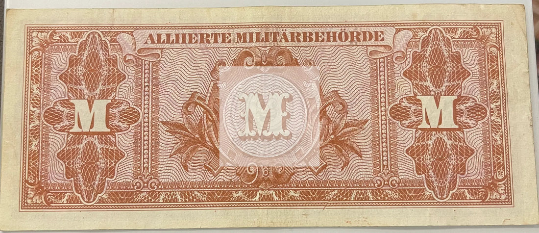 Germany 1944 20 Mark P-195 MPC WW2, Used World Banknote - Cool Coins & Notes