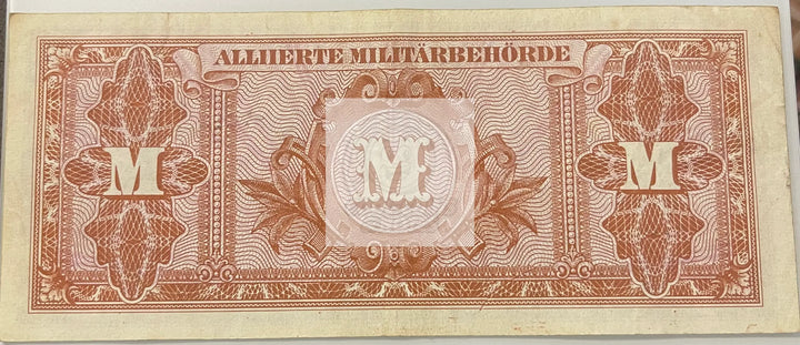 Germany 1944 20 Mark P-195 MPC WW2, Used World Banknote - Cool Coins & Notes
