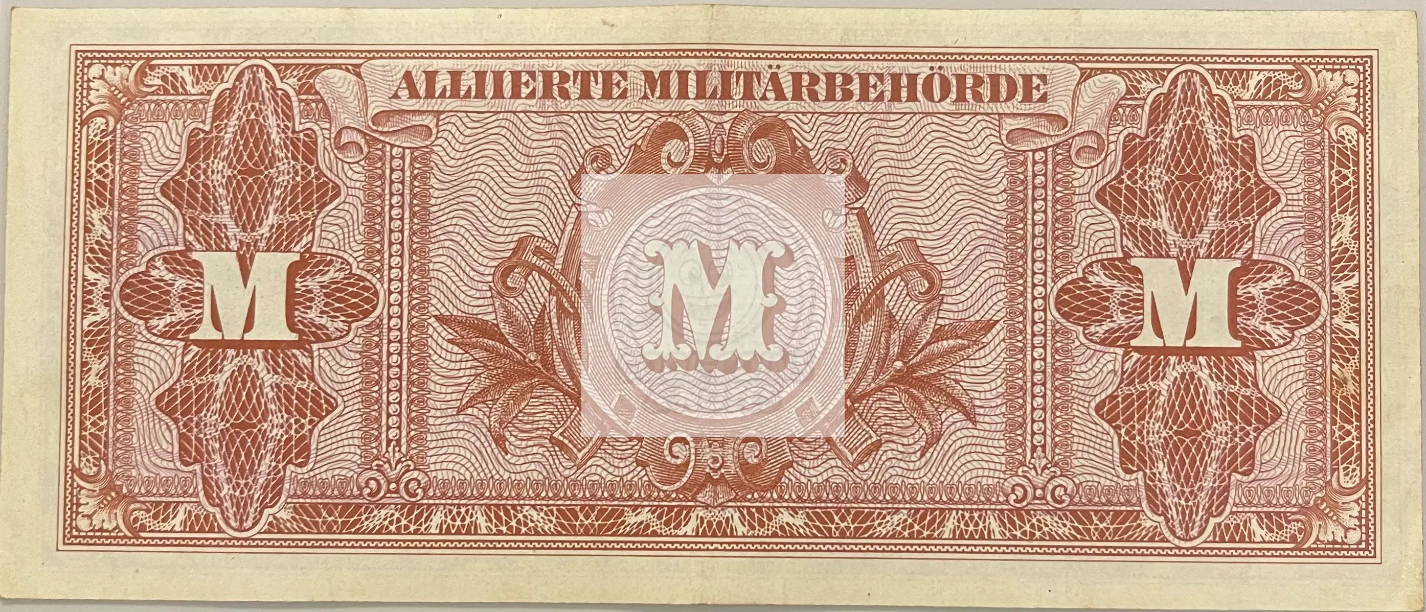 Germany 1944 50 Mark P-196d MPC WW2, Used World Banknote - Cool Coins & Notes