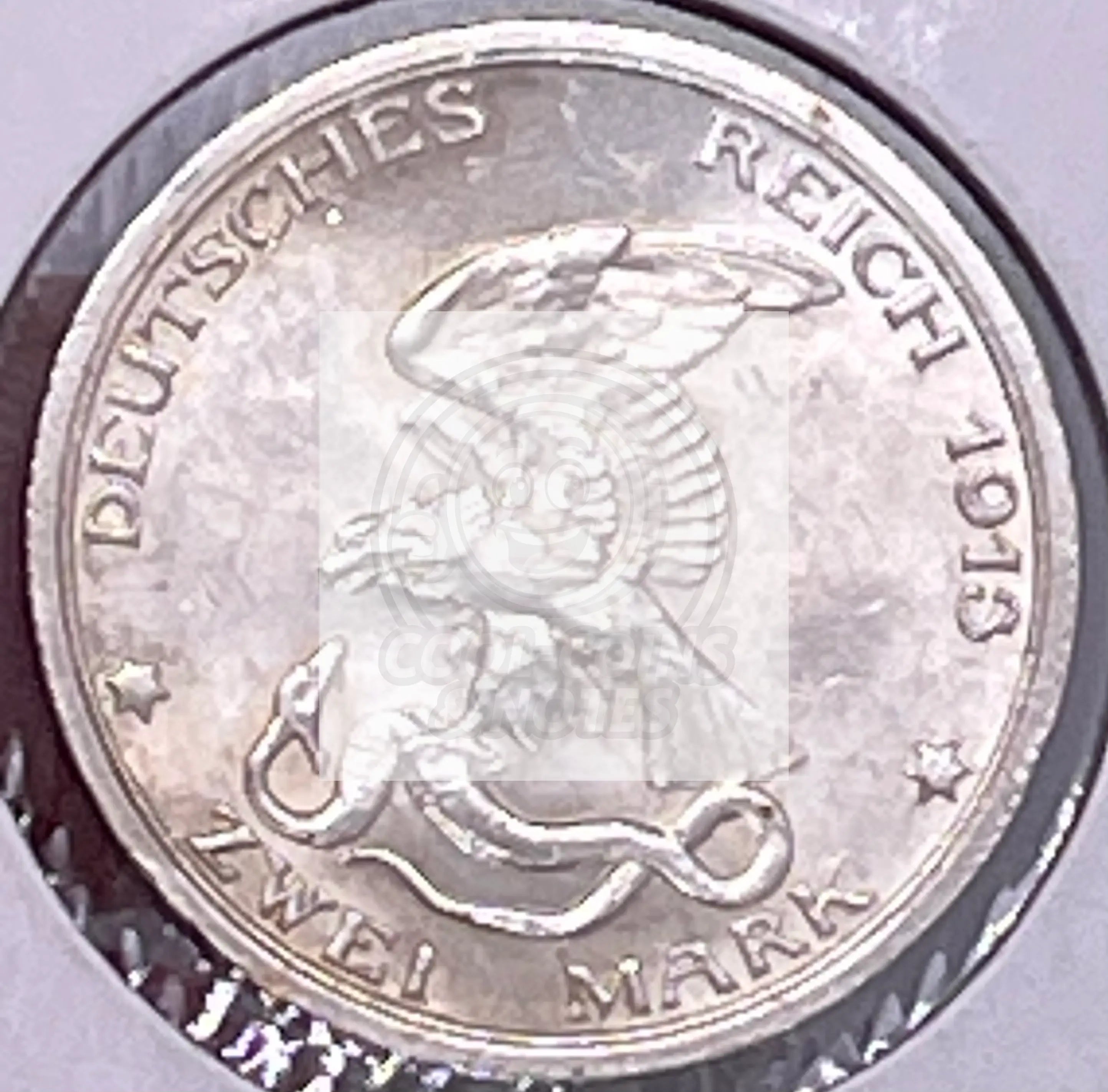 Germany - Prussia silver 2 Mark 1913A Berlin Defeat of Napoleon Commemorative AU - Cool Coins & Notes