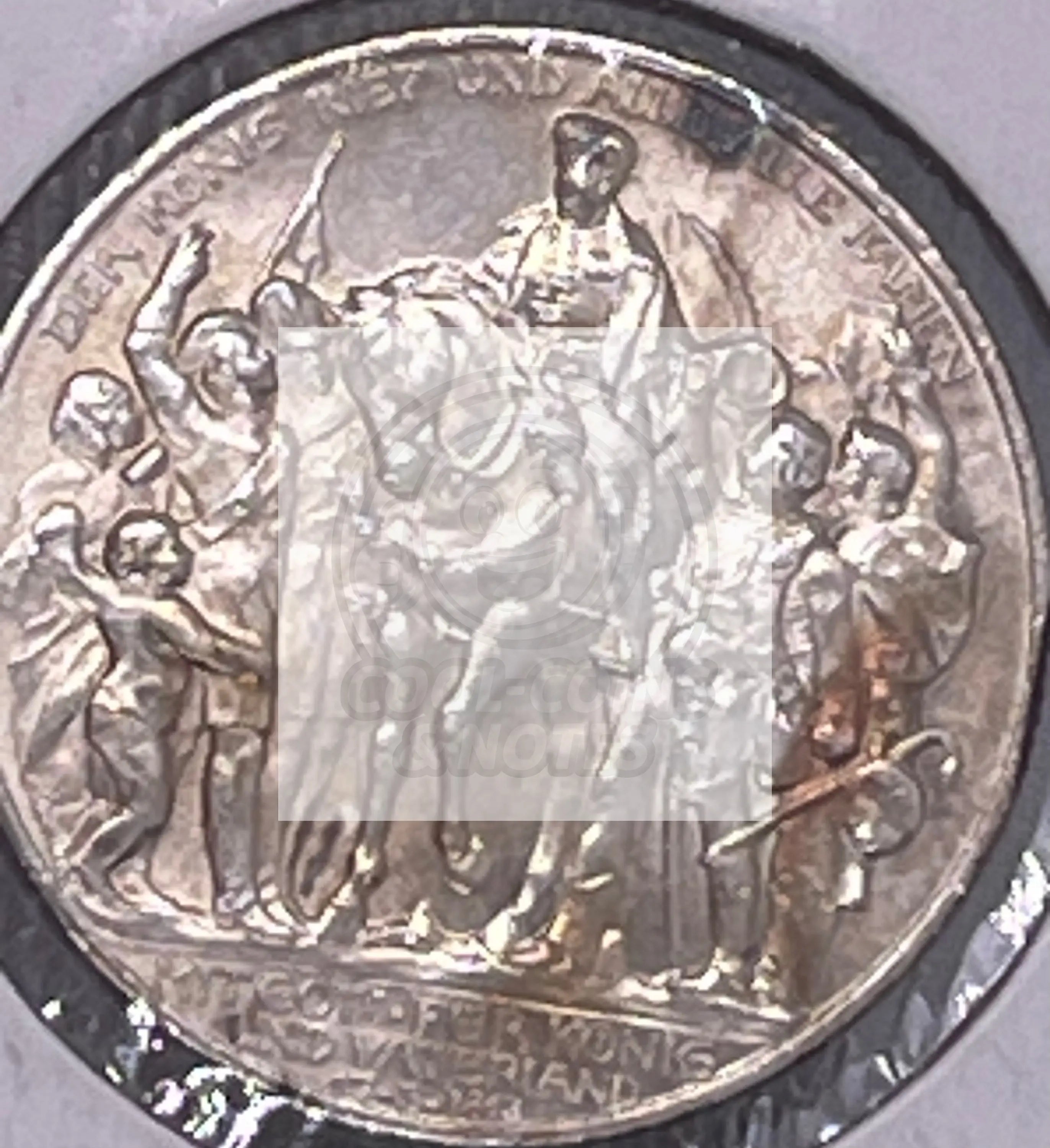 Germany - Prussia silver 2 Mark 1913A Berlin Defeat of Napoleon Commemorative AU - Cool Coins & Notes